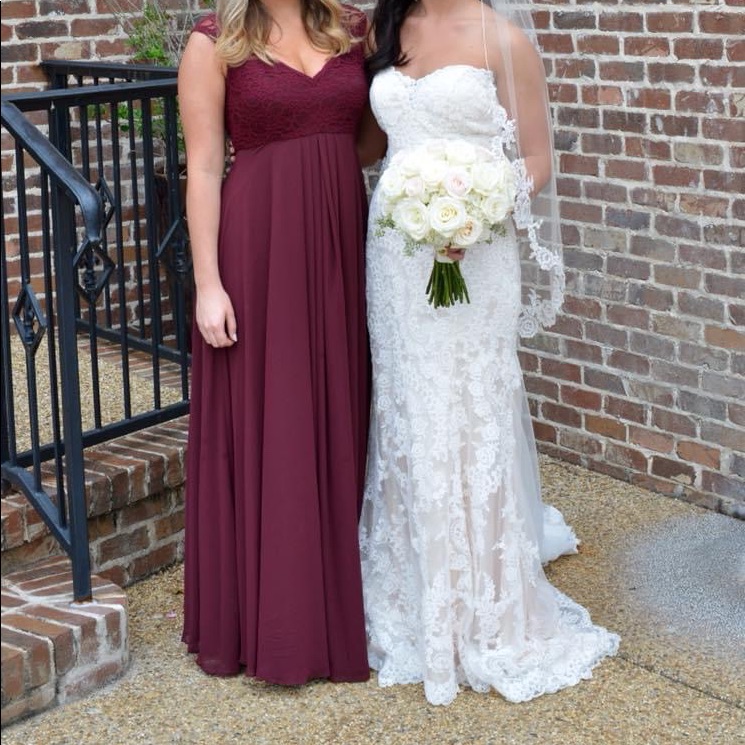 Morille Bridesmaid Dress Size 10 Style 693